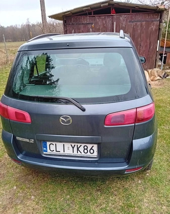 Mazda 2 cena 4500 przebieg: 201000, rok produkcji 2004 z Buk małe 121